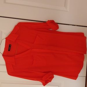 Size S orange blouse